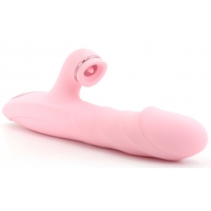 Vibro Rabbit LUNA TONG 13 x 3.7cm Rose