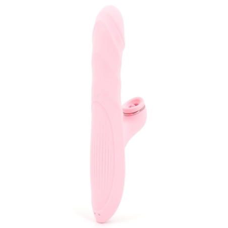 Vibro Rabbit LUNA TONG 13 x 3.7cm Rose