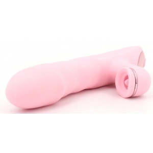 Vibro Rabbit LUNA TONG 13 x 3.7cm Rose