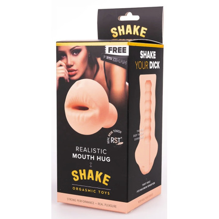Masturbateur Réaliste MOUTH HUG Shake Bouche