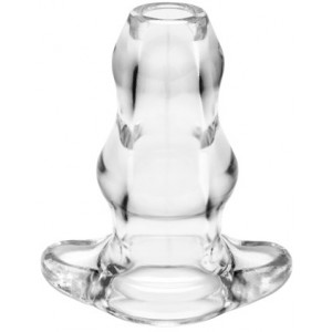 Double tunnel plug anal transparent de Perfect Fit transparent