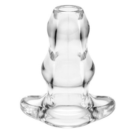 Double tunnel plug anal transparent de Perfect Fit transparent