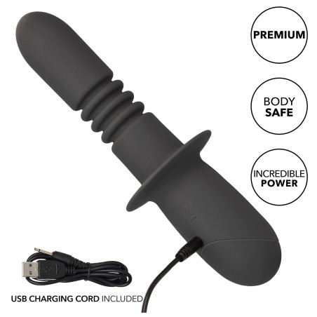 Gode à Poussée avec Poignée THRUSTING RAMROD 11 x 3.2cm Calexotics
