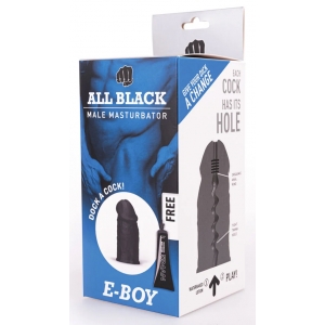 Masturbateur souple ABM02 E-BOY 16 cm de All Black