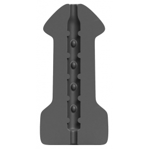 Masturbateur homme ABM01 HOOK-UP de All Black 16 cm