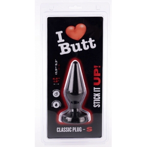 Plug noir CLASSIC S de 11 x 4.3 cm par I Love Butt