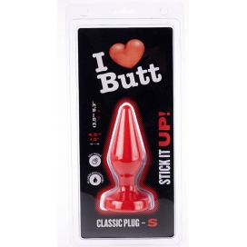 Plug rouge CLASSIC S 11 x 4.3 cm de I Love Butt 2