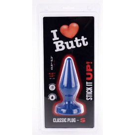 Plug anal bleu CLASSIC S de I Love Butt 11 x 4.3 cm 2