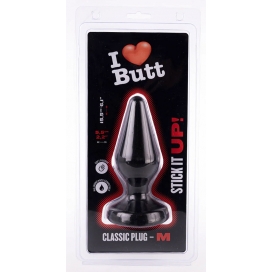 Plug noir CLASSIC M 13 x 5.3 cm de I Love Butt 2