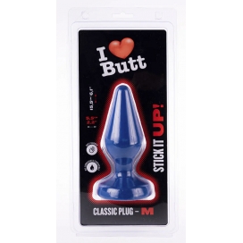 Plug bleu CLASSIC M de 13 x 5.3 cm par I Love Butt 2