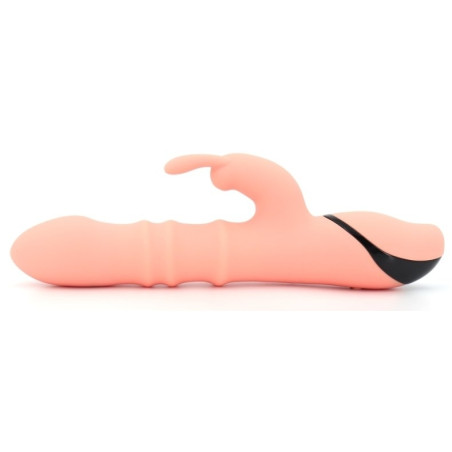 Vibro Rabbit THRUSTIES 13 x 3.8cm Saumon Noir