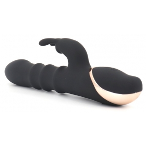 Vibro Rabbit THRUSTIES 13 x 3.8cm Noir Gris