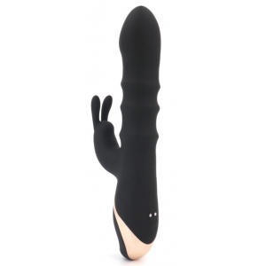 Vibro Rabbit THRUSTIES 13 x 3.8cm Noir Gris