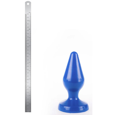 Plug bleu CLASSIC L de I Love Butt 15 x 6.8 cm