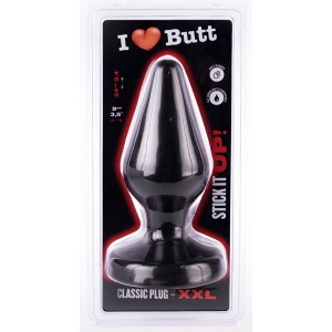 Plug CLASSIC XXL 20 x 9 cm I Love Butt