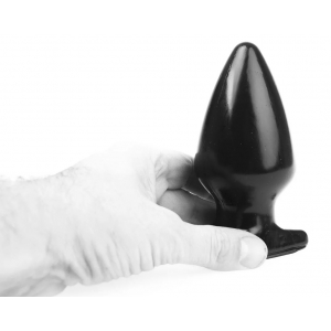 Plug noir épais FAT S 11 x 6 cm de I Love Butt