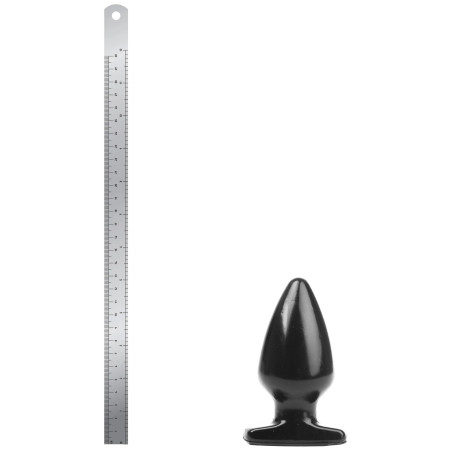 Plug noir épais FAT S 11 x 6 cm de I Love Butt