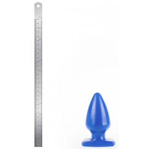 Plug bleu FAT S de I Love Butt 11 x 6 cm