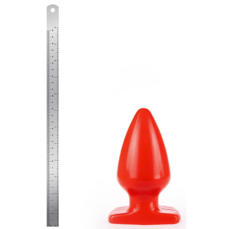 Plug rouge FAT L 15.5 x 9 cm par I Love Butt