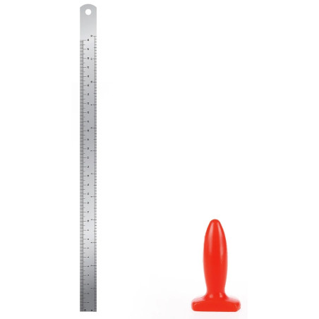 Plug rouge SLIM S I Love Butt de 8.5 x 3 cm