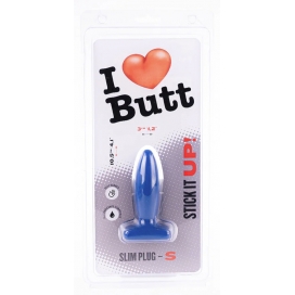 Plug bleu SLIM S 8.5 x 3 cm de I Love Butt 2