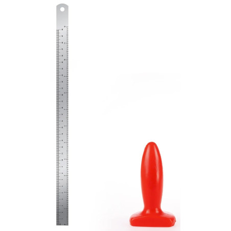 Plug rouge SLIM M de I Love Butt 11 x 3.7 cm