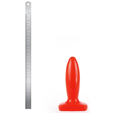 Plug rouge SLIM L de I Love Butt 14 x 4.8 cm