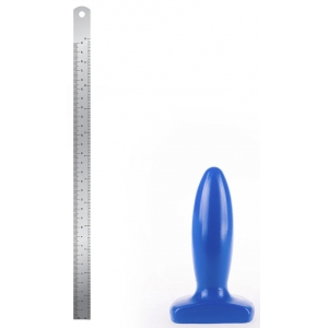 Plug bleu SLIM L 14 x 4.8 cm de I Love Butt