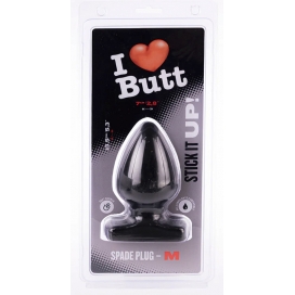 Plug noir SPADE M 11 x 6.7 cm de I Love Butt 2