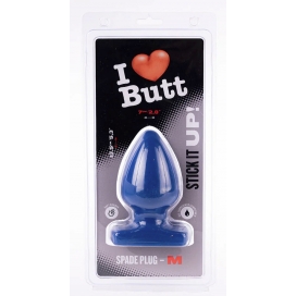 Plug bleu SPADE M 11 x 6.7 cm de I Love Butt 2