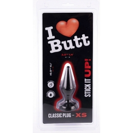 Plug CLASSIC XS 9 x 3 cm de I Love Butt Noir 2