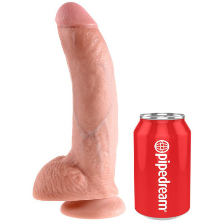 Gode réaliste King cock de  22 cm de long et 5.1cm de large