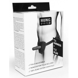 Embout STRAP ON INSERT de Hung System Noir 2