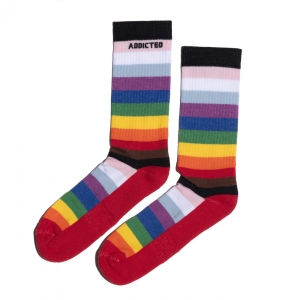 Chaussettes INCLUSIVE RAINBOW Addicted