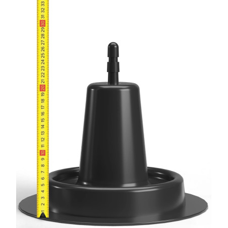 Plot EASY SQUAT Hung System 27 cm Noir