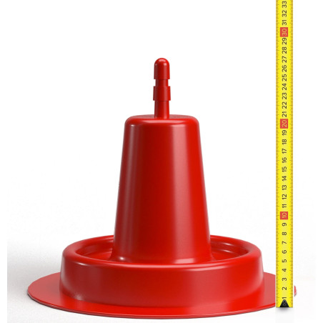 Plot EASY SQUAT Hung System 27 cm Rouge