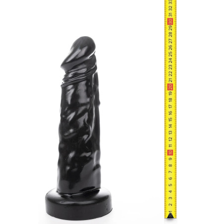 Gode JIMMY Hung System de 23 x 6.5 cm Noir