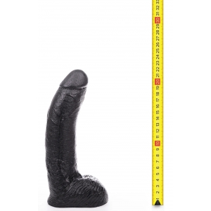 Gode noir GEORGES de Hung System 19 x 5.3 cm