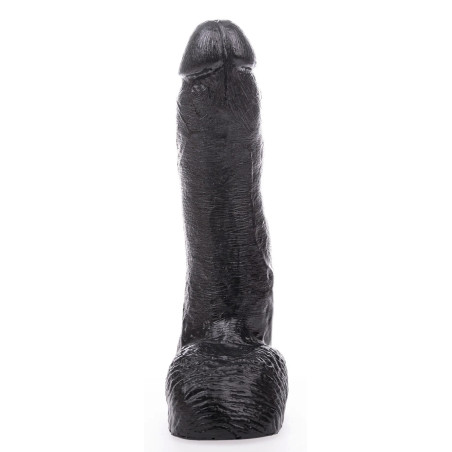 Gode noir GEORGES de Hung System 19 x 5.3 cm