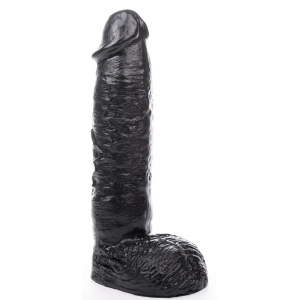 Gode MICKEY noir de Hung System 19 x 5.5 cm