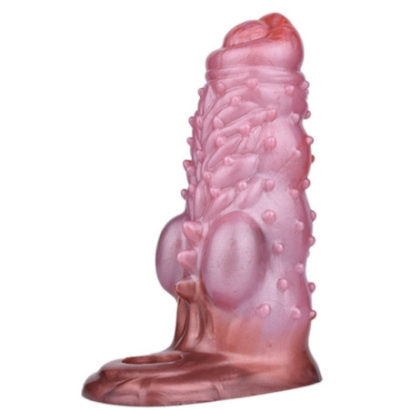 Gaine à pénis MONSTER PEARLY 14 x 5.5cm