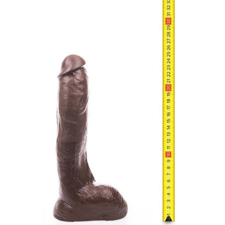 Gode réaliste marron JAY M de 19 x 5.5 cm par Hung System