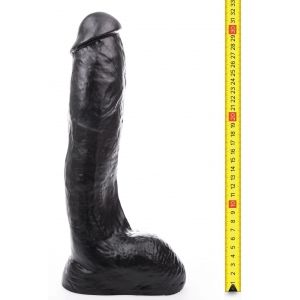 Gode noir JAY XL de Hung System 26 x 7.5 cm