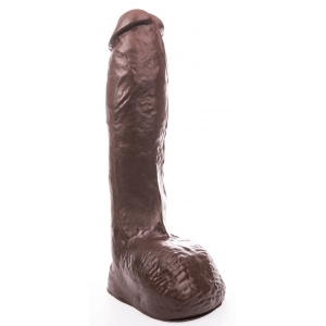 Gode marron JAY XL de 26 x 7.5 cm par Hung System