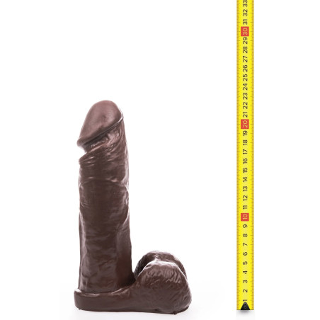 Gode marron LIL M de Hung System 20 x 5.5 cm
