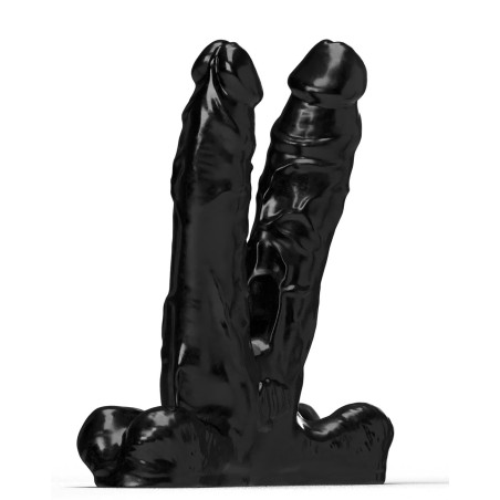 Double Gode XXL ABS03 TEAMWORK de 25 x 7 cm par All Black