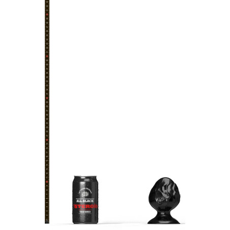 Plug XXL ABS24 THE DUMBBELL de All Black Steroïd 10 x 8 cm