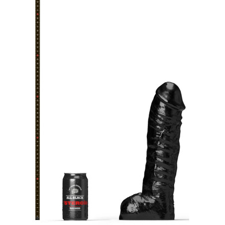 Gode XXL ABS10 THE GYM BUDDY de 27 x 8.5 cm par All Black
