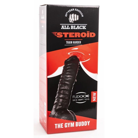 Gode XXL ABS10 THE GYM BUDDY de 27 x 8.5 cm par All Black