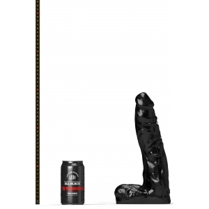 Gode XL ABS02 THE COACH All Black Steroïd de 25 x 7 cm